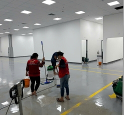 Đánh bóng sàn nhà xưởng, kho tại HCM