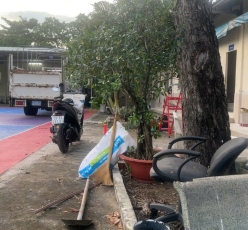 Tổng vệ sinh Cảnh Quan cho Sở Giao Thông tại Nhà Bè